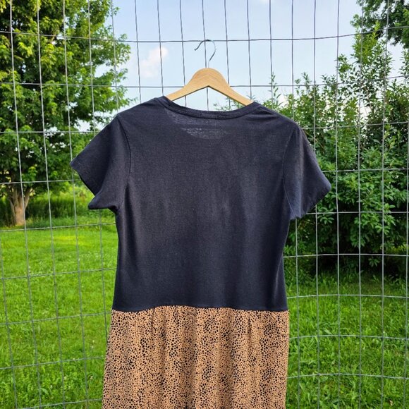 Upcycled It's A Good Day To Teach Tee Dress M - Picture 6 of 10
